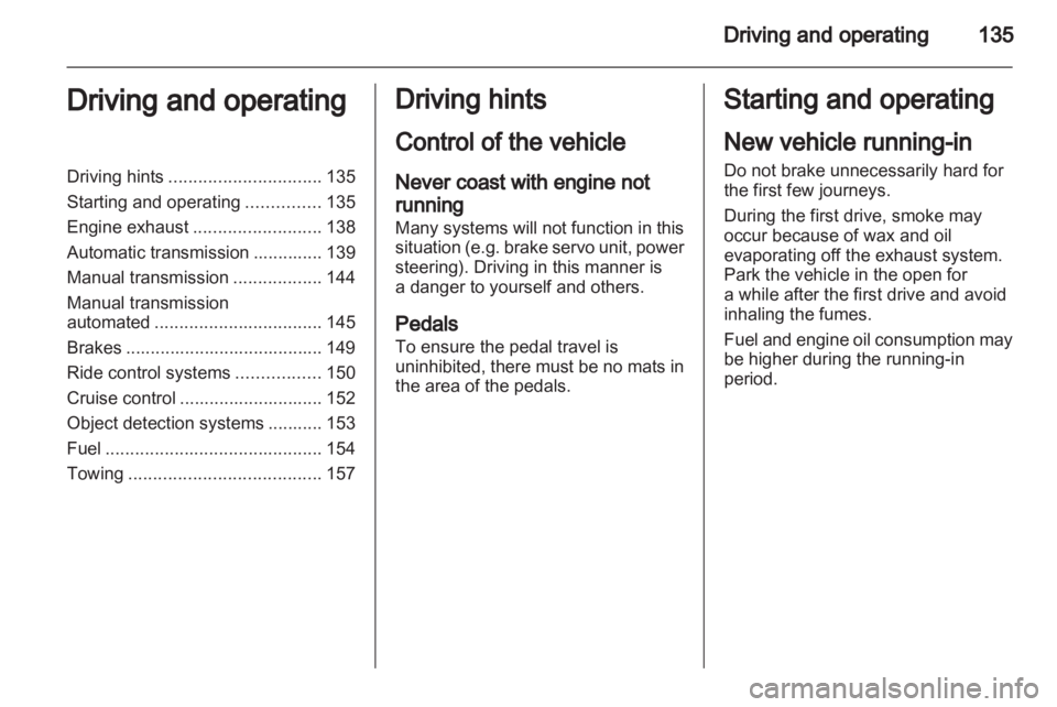 OPEL ASTRA TWINTOP 2012  Owners Manual 