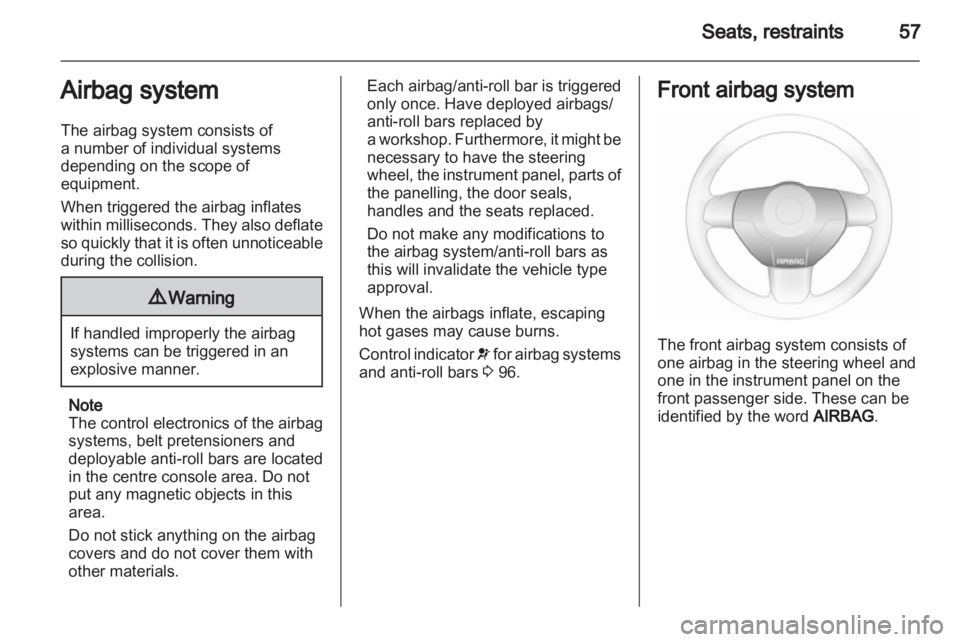 OPEL ASTRA TWINTOP 2012 Workshop Manual 