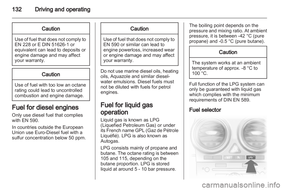 OPEL CORSA 2014  Owners Manual 