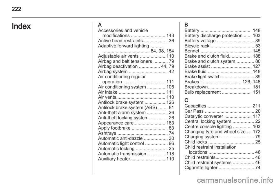 OPEL CORSA 2014 Owners Manual OPEL CORSA 2014 Owners Manual