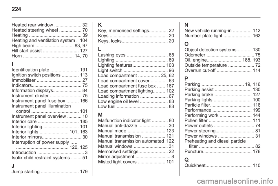 OPEL CORSA 2014 Owners Manual OPEL CORSA 2014 Owners Manual