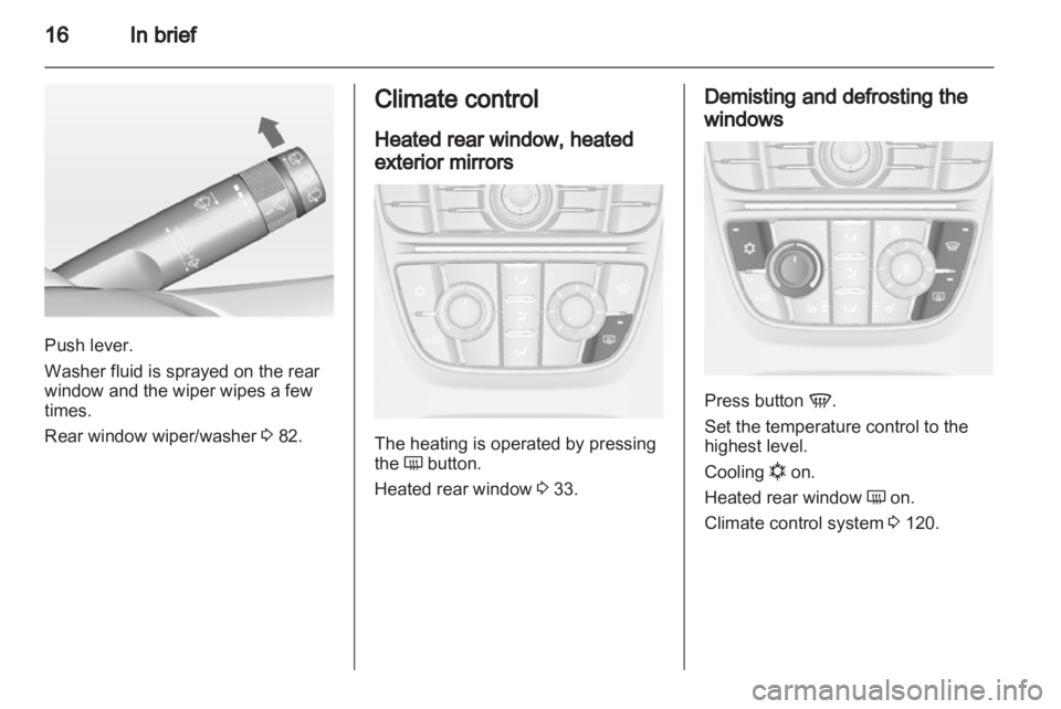 OPEL MERIVA 2014 User Guide 