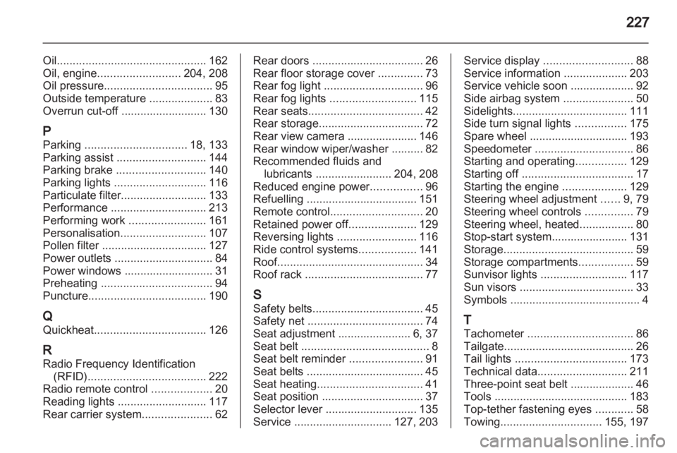 OPEL MERIVA 2014 Owners Manual OPEL MERIVA 2014 Owners Manual