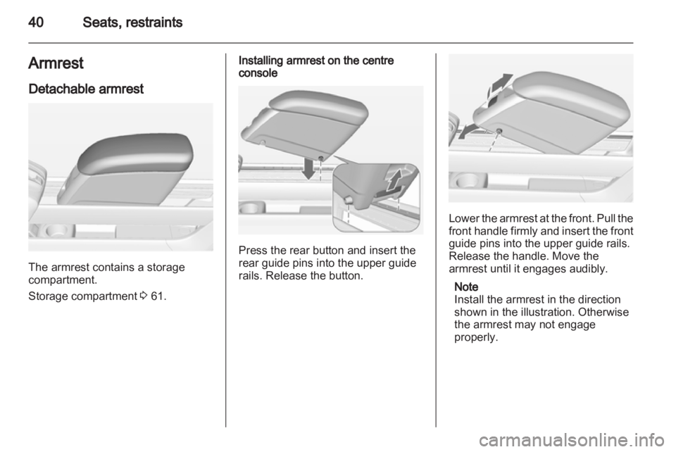 OPEL MERIVA 2014 Service Manual OPEL MERIVA 2014 Service Manual