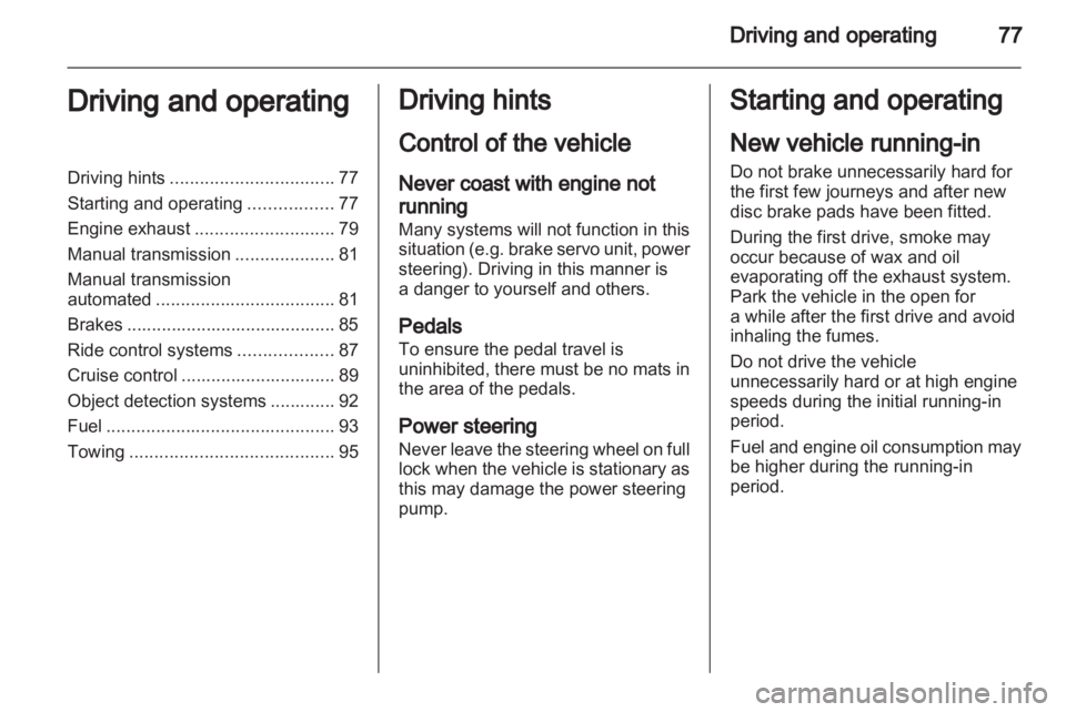 OPEL MOVANO 2011 Manual PDF 