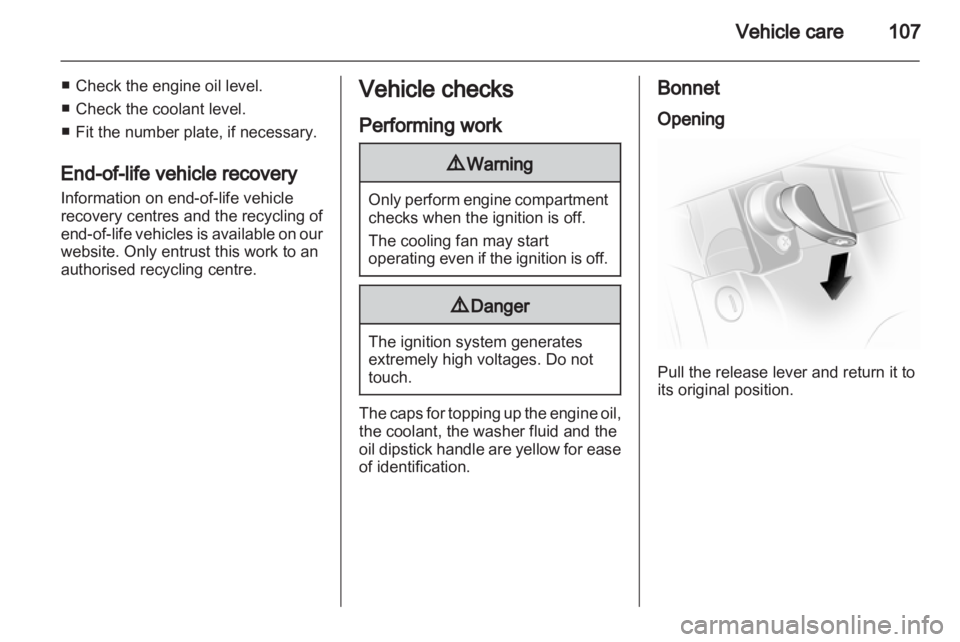 OPEL VIVARO 2010 Owners Manual OPEL VIVARO 2010 Owners Manual