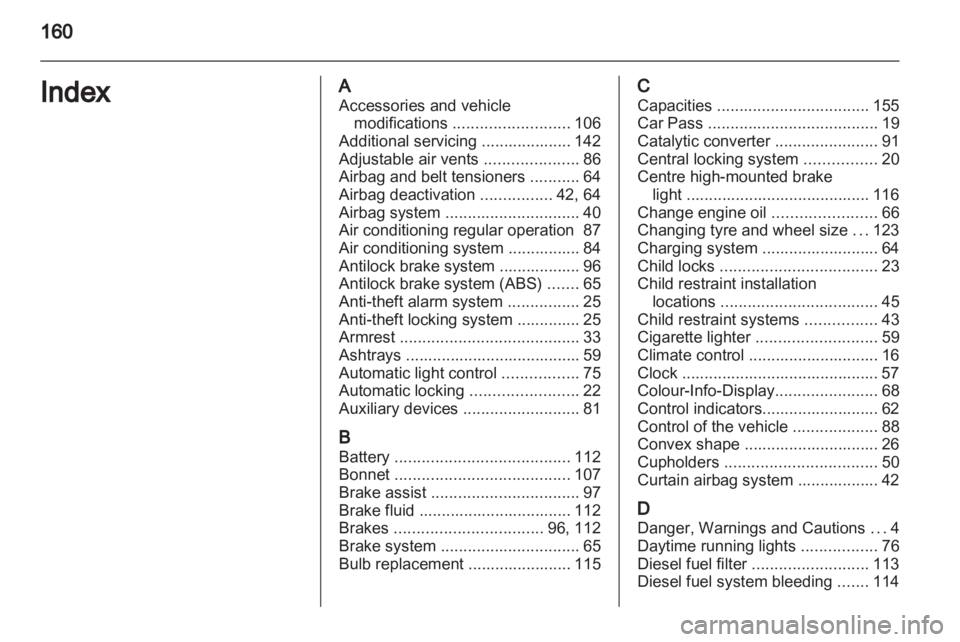 OPEL VIVARO 2010 Owners Manual OPEL VIVARO 2010 Owners Manual