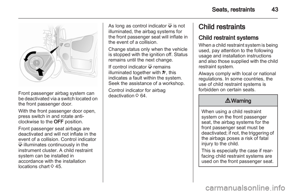 OPEL VIVARO 2010 Service Manual 