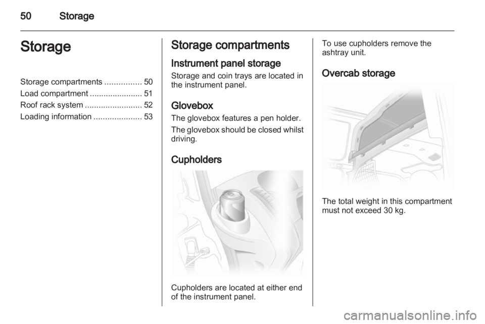 OPEL VIVARO 2010 Service Manual 