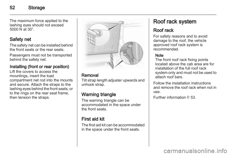 OPEL VIVARO 2010 Workshop Manual 