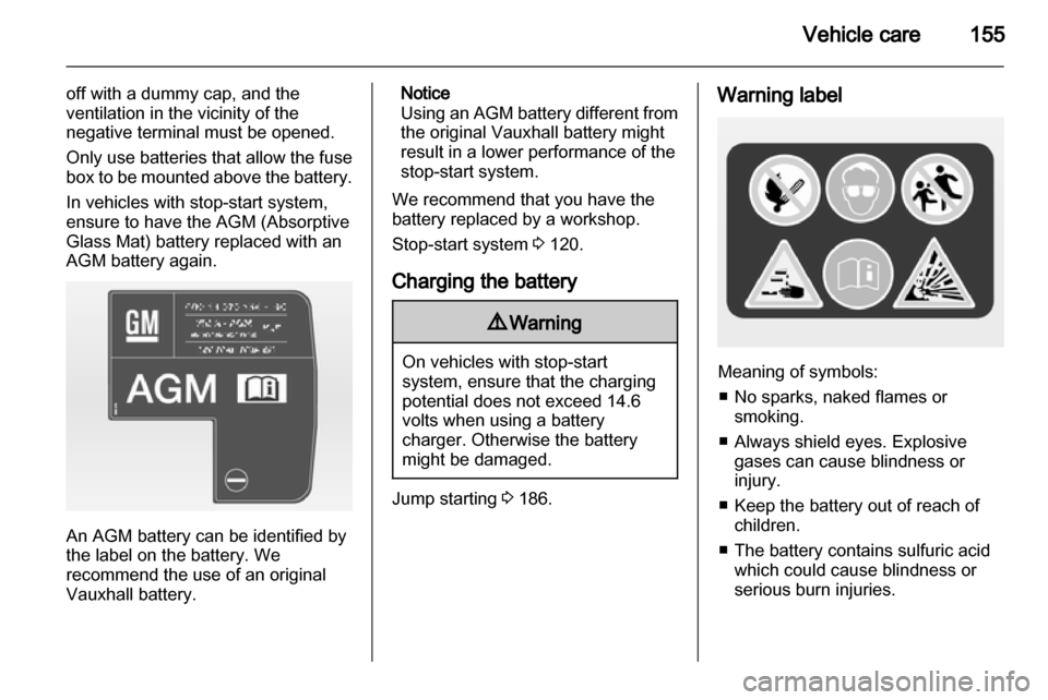 VAUXHALL ADAM 2013  Owners Manual 