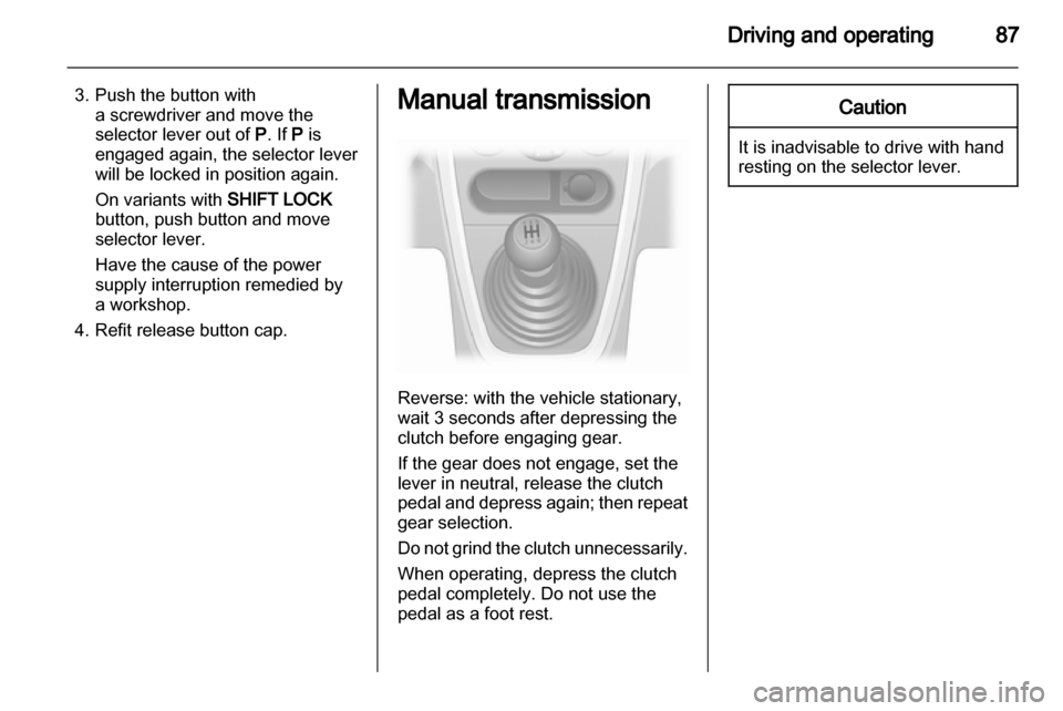 VAUXHALL AGILA 2011 Manual Online VAUXHALL AGILA 2011 Manual Online
