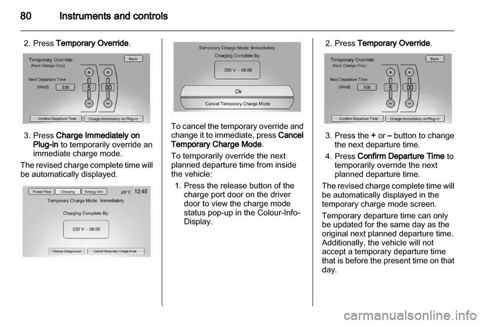 VAUXHALL AMPERA 2013 Manual Online 