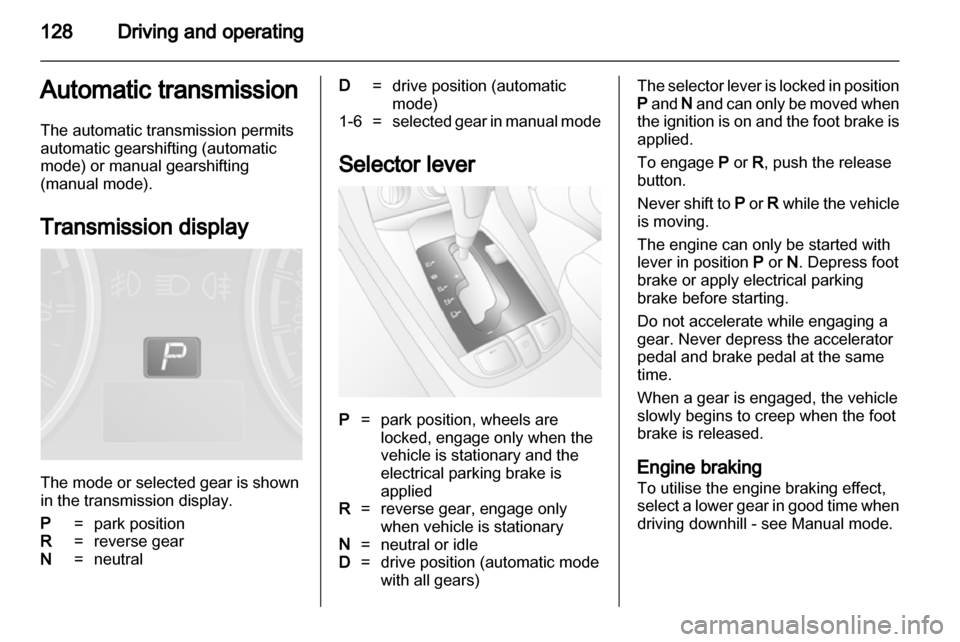 VAUXHALL ANTARA 2013.5  Owners Manual 