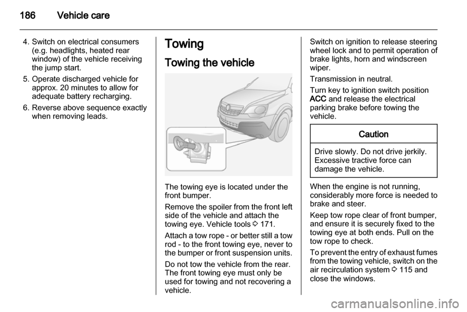 VAUXHALL ANTARA 2013.5  Owners Manual 