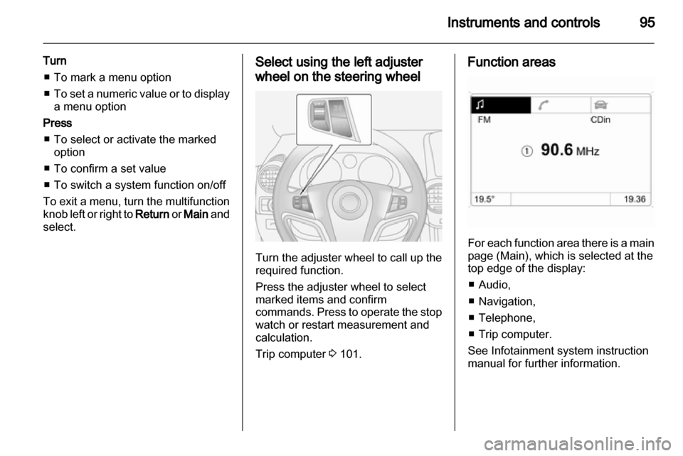 VAUXHALL ANTARA 2013.5 Owners Manual 