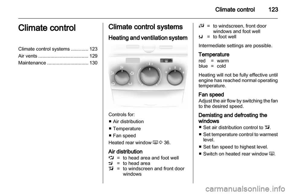 VAUXHALL ASTRA H 2010  Owners Manual 