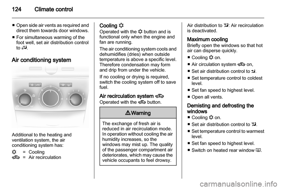 VAUXHALL ASTRA H 2010  Owners Manual 