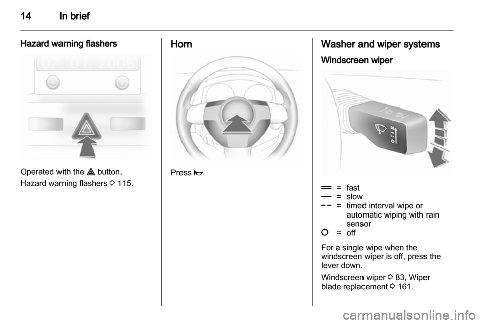VAUXHALL ASTRA H 2010 User Guide 