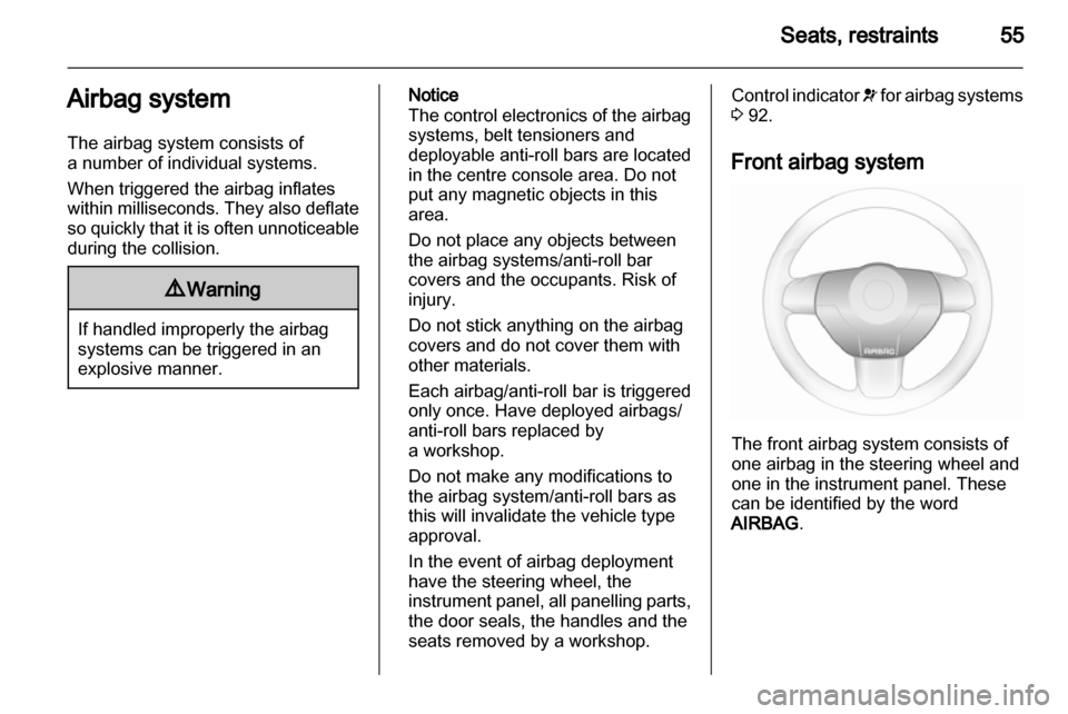 VAUXHALL ASTRA H 2010 Workshop Manual 