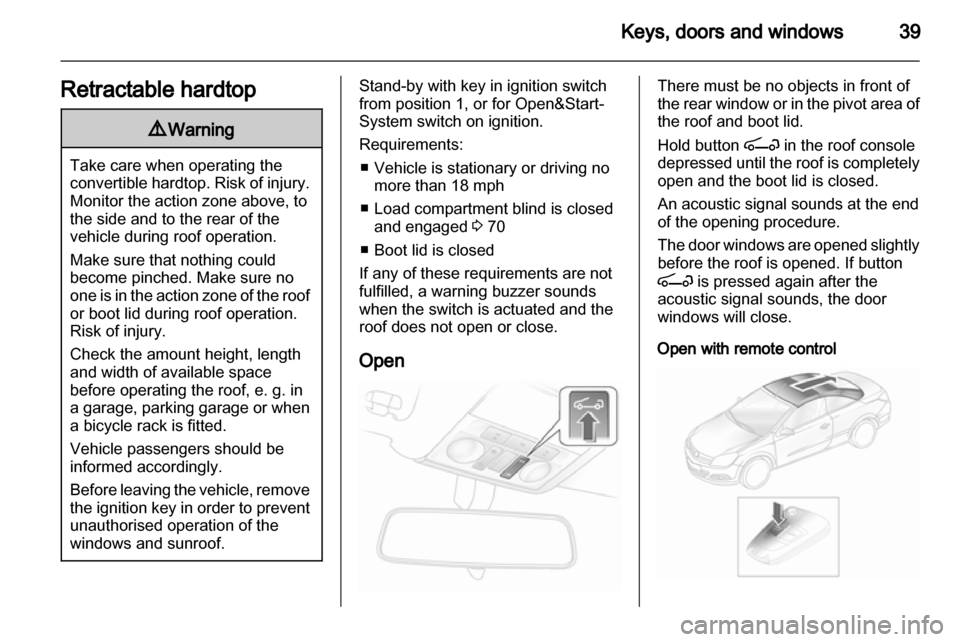 VAUXHALL ASTRA H 2012 Service Manual 