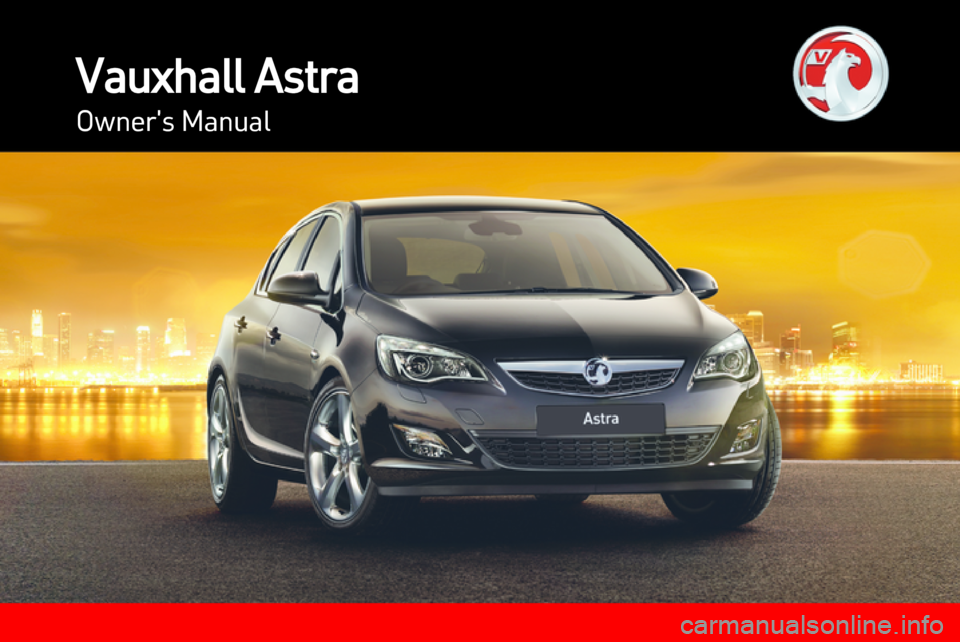VAUXHALL ASTRA J 2012.5  Owners Manual 