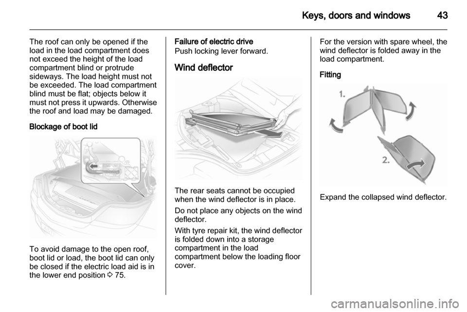 VAUXHALL ASTRA J 2013 Service Manual 