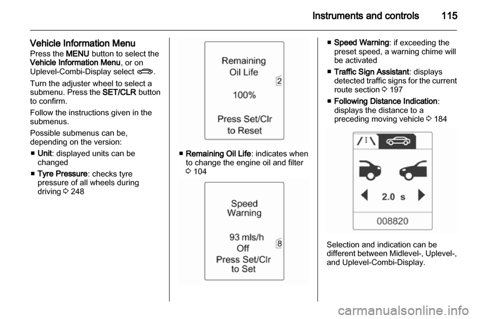 VAUXHALL ASTRA J 2013.5 Owners Manual VAUXHALL ASTRA J 2013.5 Owners Manual