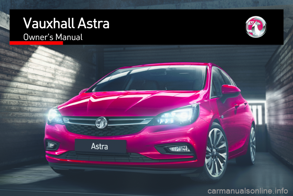 VAUXHALL ASTRA J 2016.25  Owners Manual 