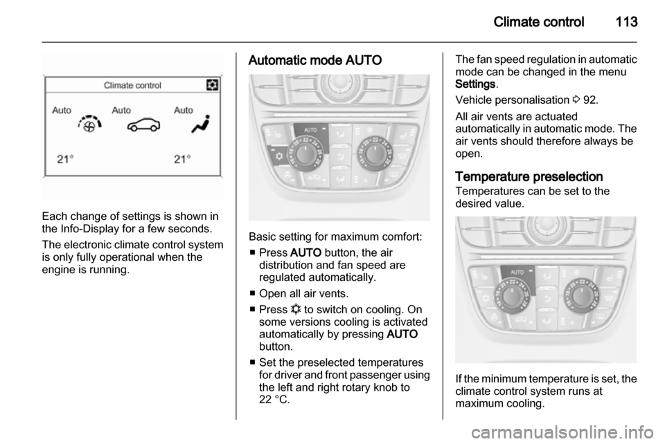 VAUXHALL ASTRA J GTC 2012  Owners Manual 