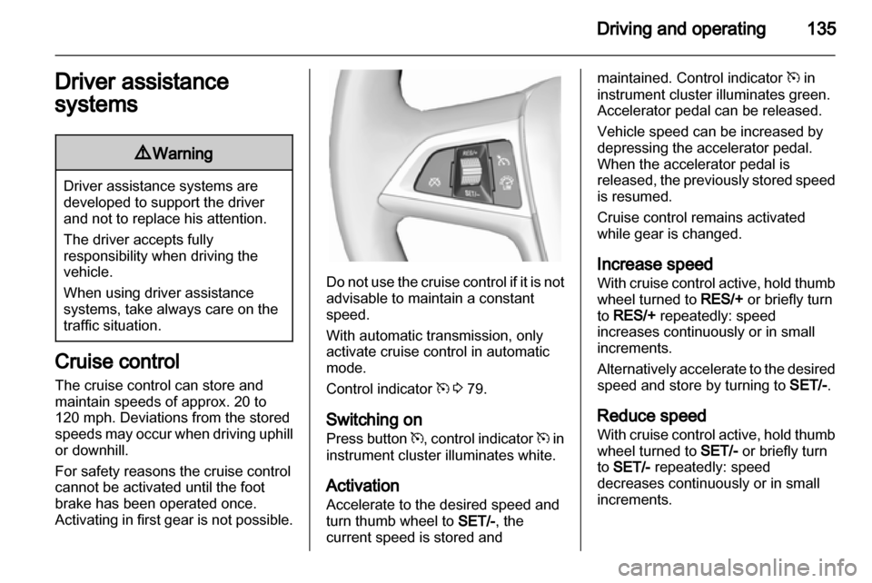 VAUXHALL ASTRA J GTC 2012  Owners Manual 