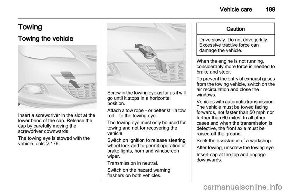 VAUXHALL ASTRA J GTC 2012  Owners Manual 