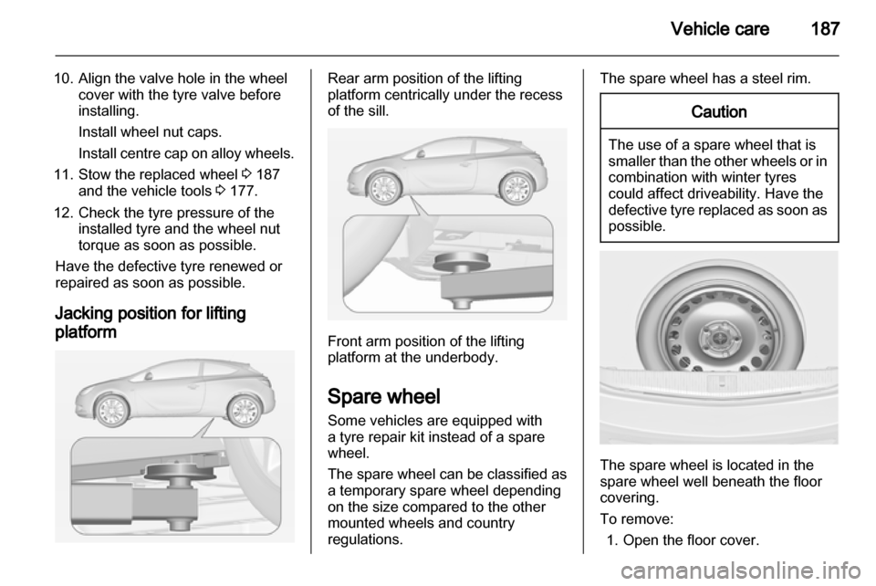 VAUXHALL ASTRA J GTC 2012.5  Owners Manual 