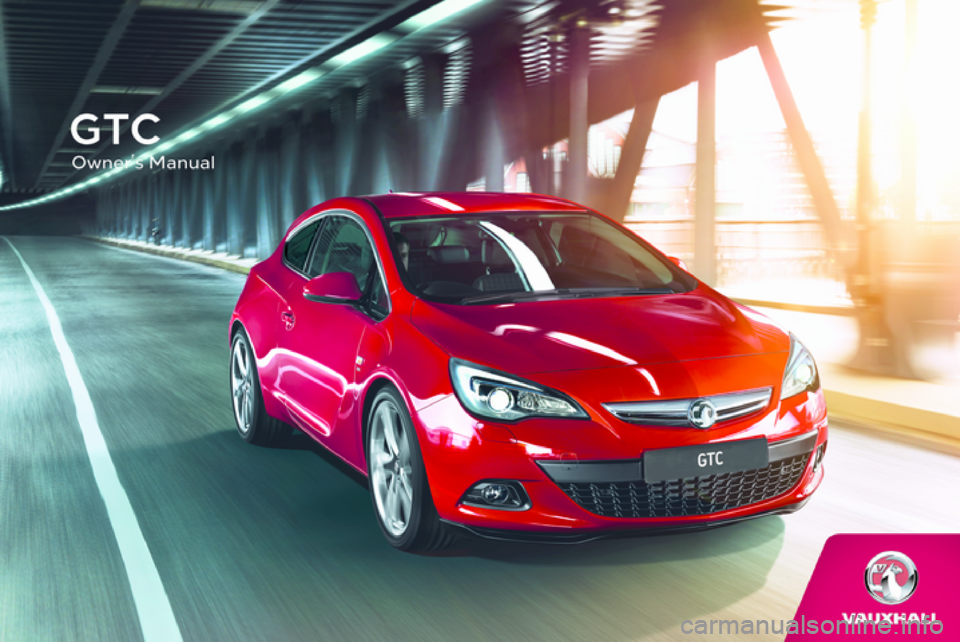 VAUXHALL ASTRA J GTC 2018.5  Owners Manual 
