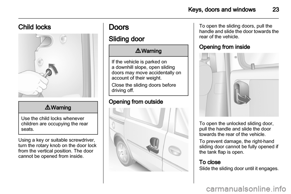 VAUXHALL COMBO 2010 Owners Guide VAUXHALL COMBO 2010 Owners Guide