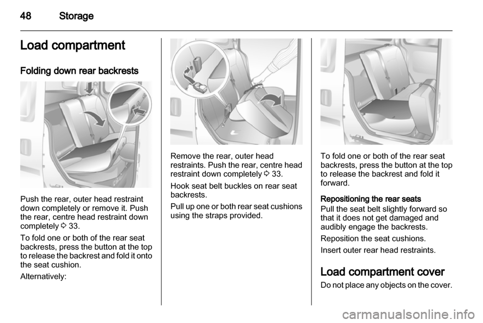 VAUXHALL COMBO 2010 Service Manual 
