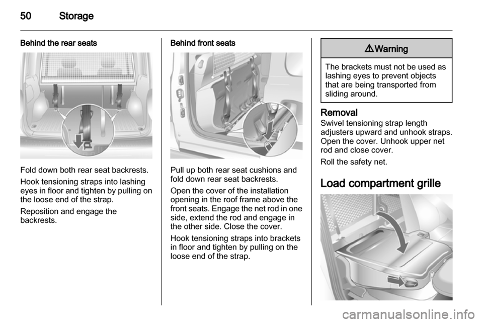VAUXHALL COMBO 2010 Service Manual 