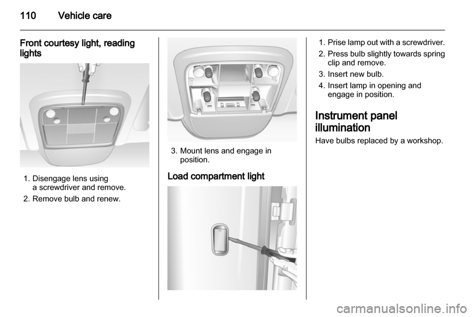 VAUXHALL COMBO 2011  Owners Manual 