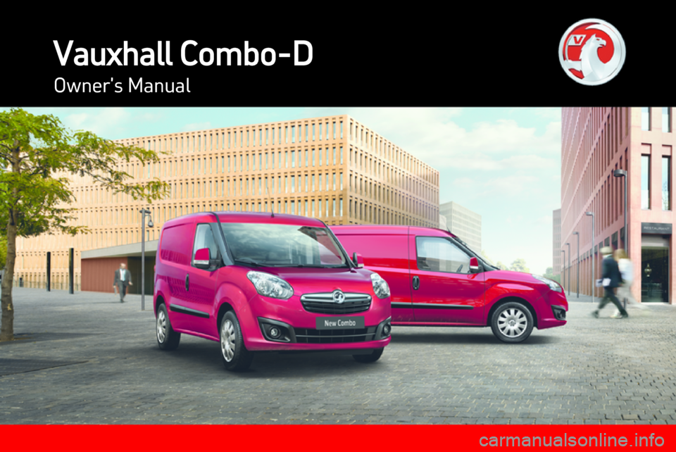 VAUXHALL COMBO D 2013.5  Owners Manual 