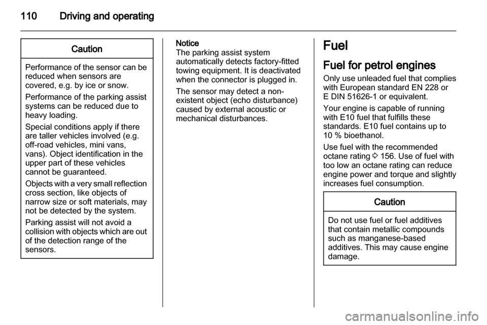 VAUXHALL COMBO D 2013.5 Owners Manual VAUXHALL COMBO D 2013.5 Owners Manual