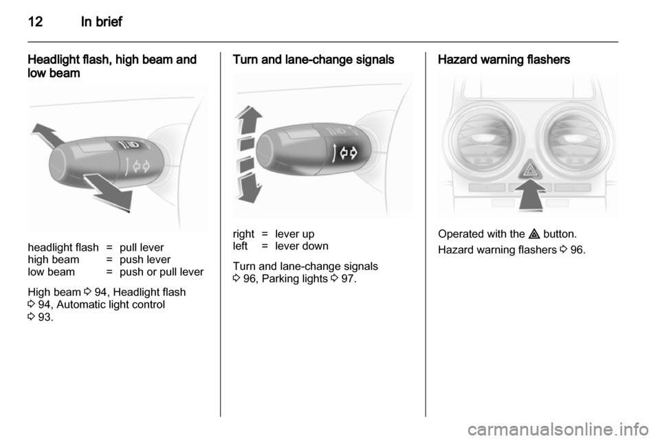 VAUXHALL CORSA 2010.5 User Guide VAUXHALL CORSA 2010.5 User Guide