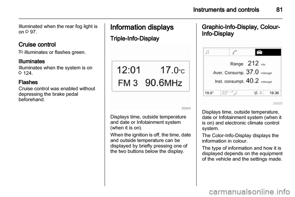 VAUXHALL CORSA 2010.5 Manual Online VAUXHALL CORSA 2010.5 Manual Online