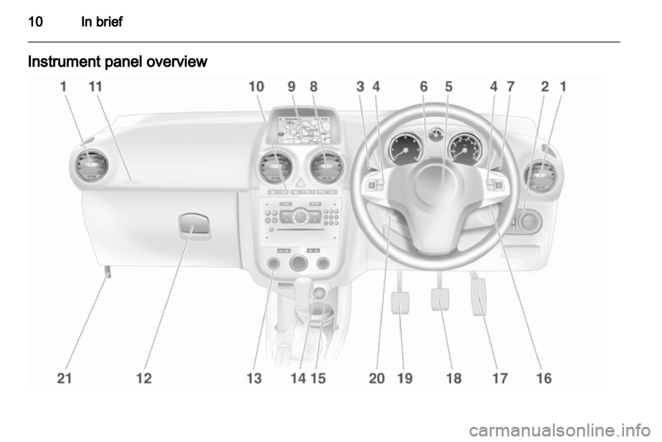 VAUXHALL CORSA 2012.5 User Guide VAUXHALL CORSA 2012.5 User Guide