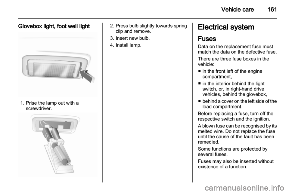 VAUXHALL CORSA 2013 Owners Manual VAUXHALL CORSA 2013 Owners Manual
