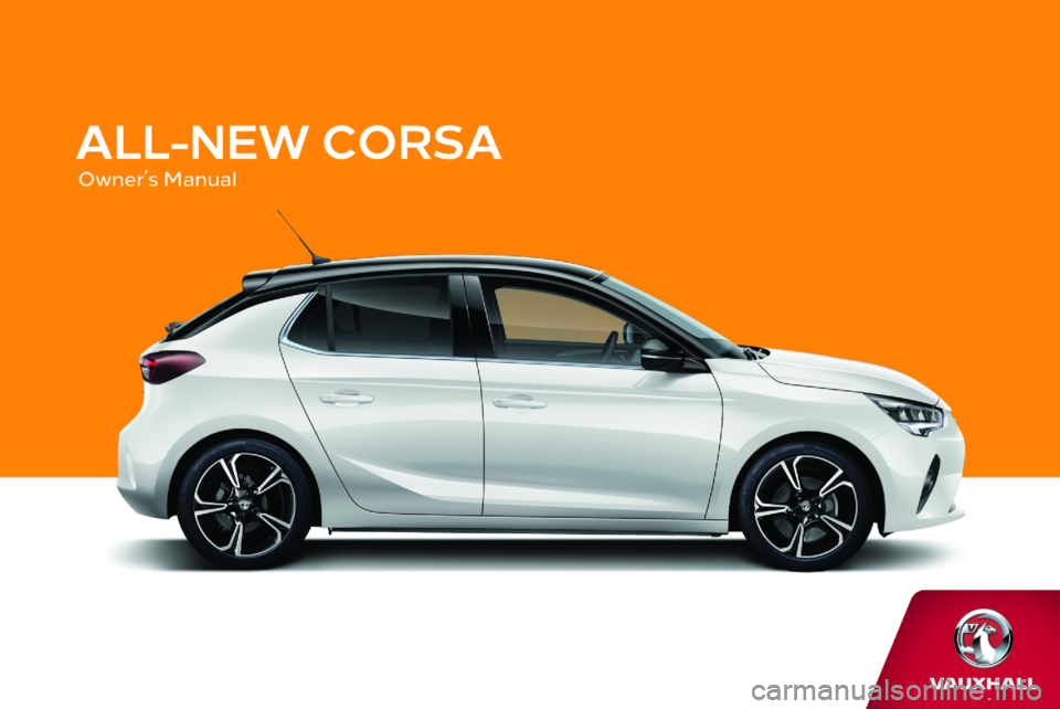 VAUXHALL CORSA F 2020  Owners Manual 