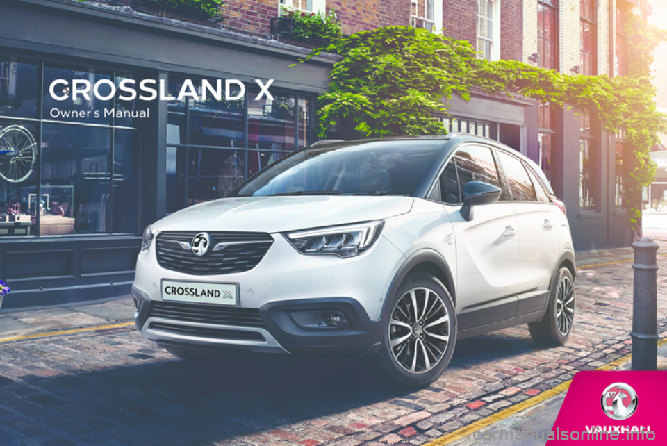 VAUXHALL CROSSLAND X 2018  Owners Manual 