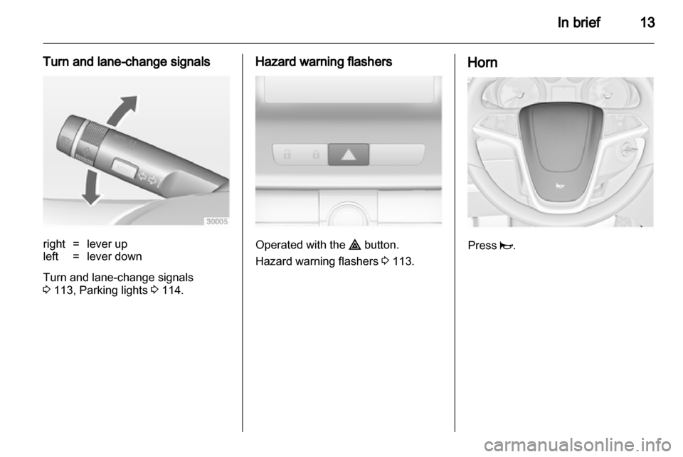 VAUXHALL INSIGNIA 2010.5 User Guide 