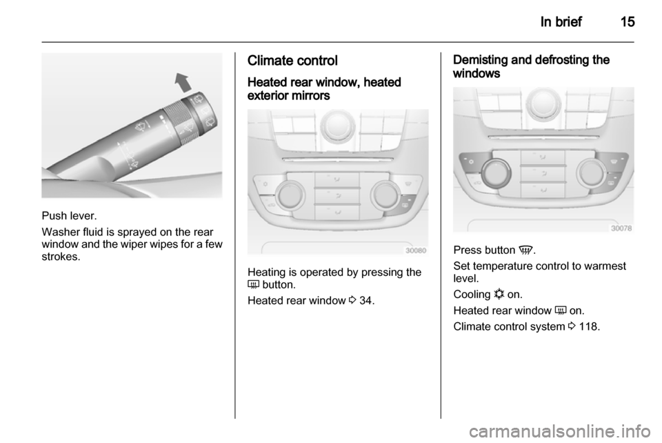 VAUXHALL INSIGNIA 2010.5 User Guide 