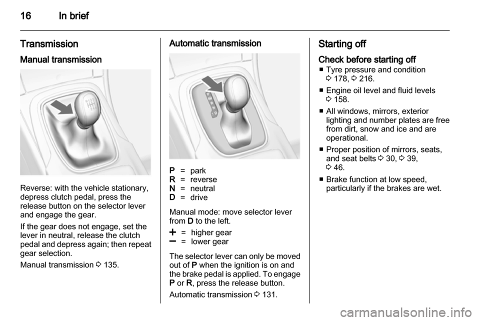 VAUXHALL INSIGNIA 2010.5 User Guide 