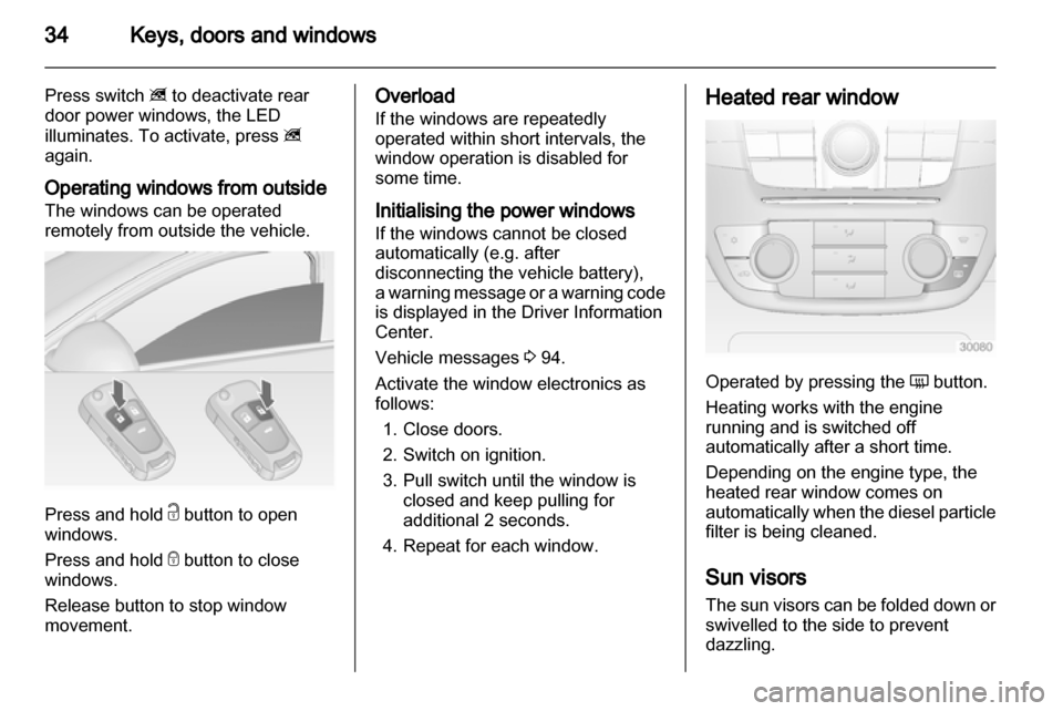 VAUXHALL INSIGNIA 2010.5 Owners Guide 